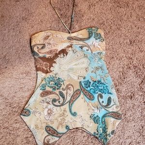 Handkerchief halter top